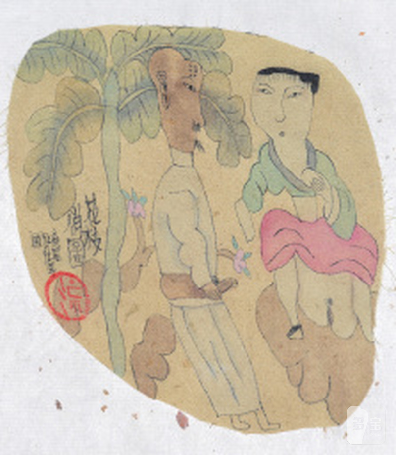 刘炜 LIU WEI (b.1965) 古人诗意之花枝俏图 Graceful Blossom